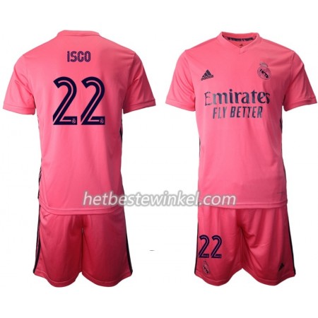 Real Madrid ISCO 22 Voetbaltenues Kind Uit 2020/21 - SS (+ Korte broeken)